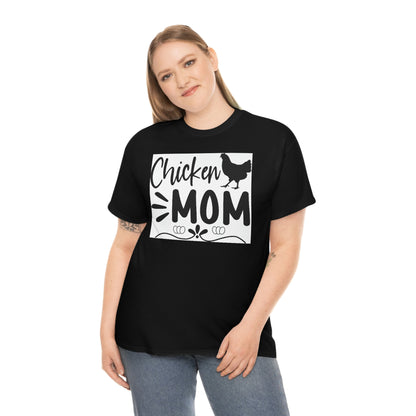 Chicken mom- Heavy Cotton Tee