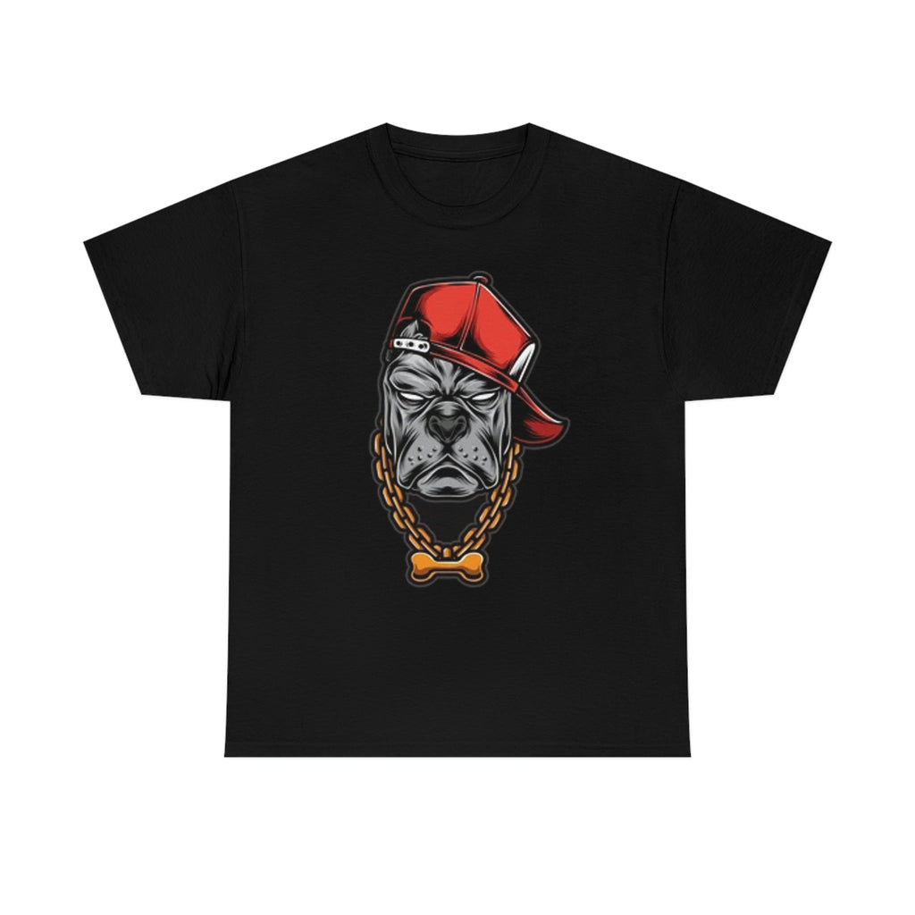 Gangster dog- Heavy Cotton Tee