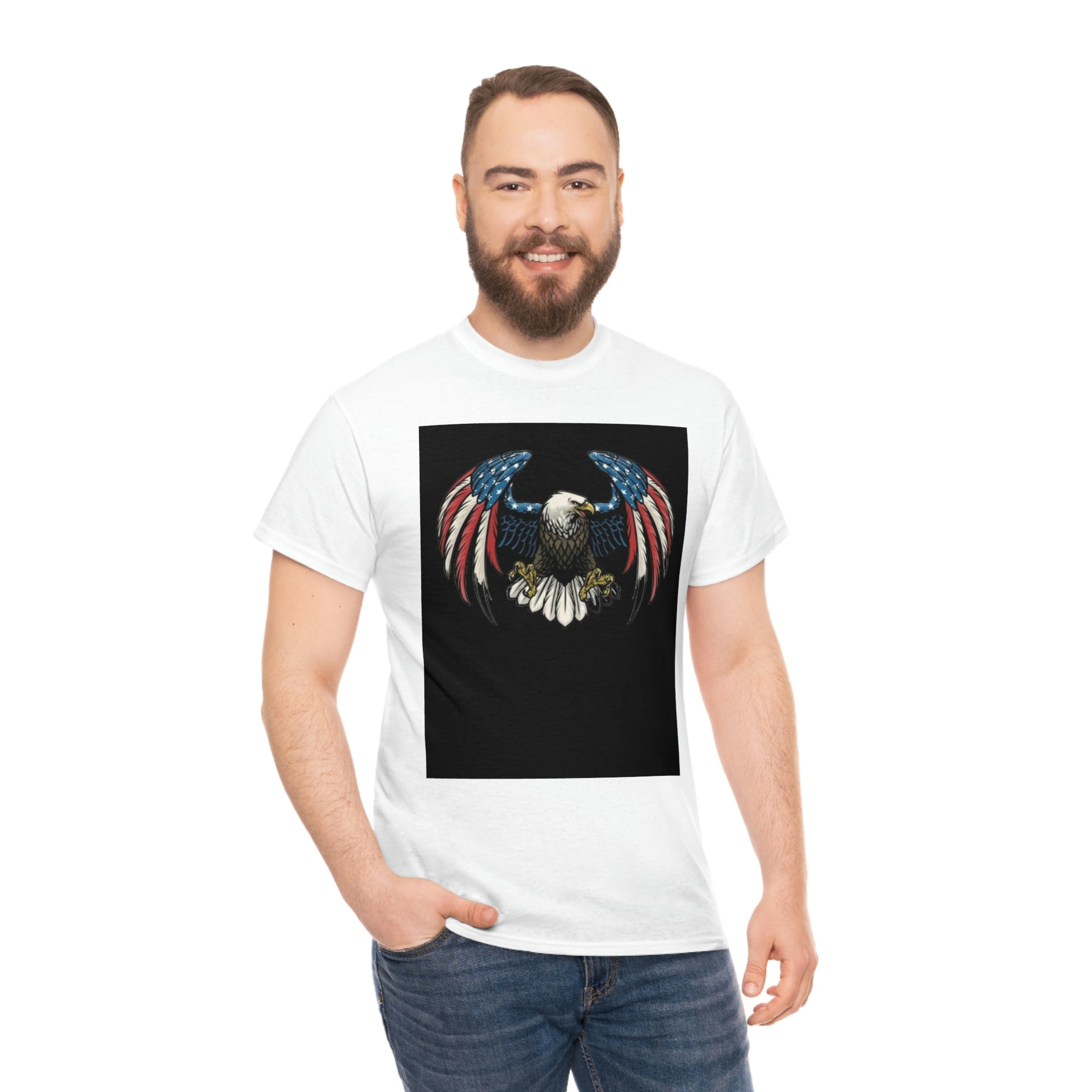 Eagle- Heavy Cotton Tee
