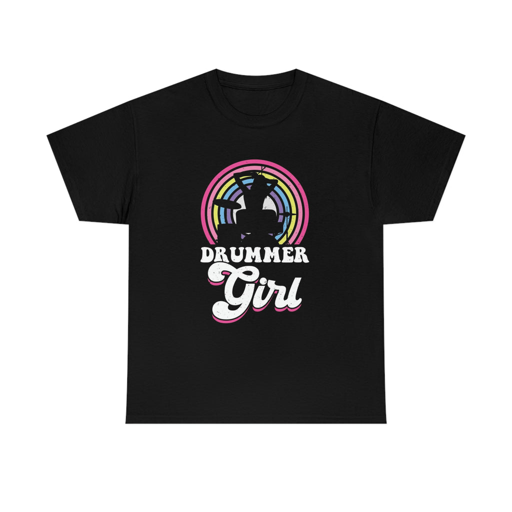 Drummer Girl-  Heavy Cotton Tee