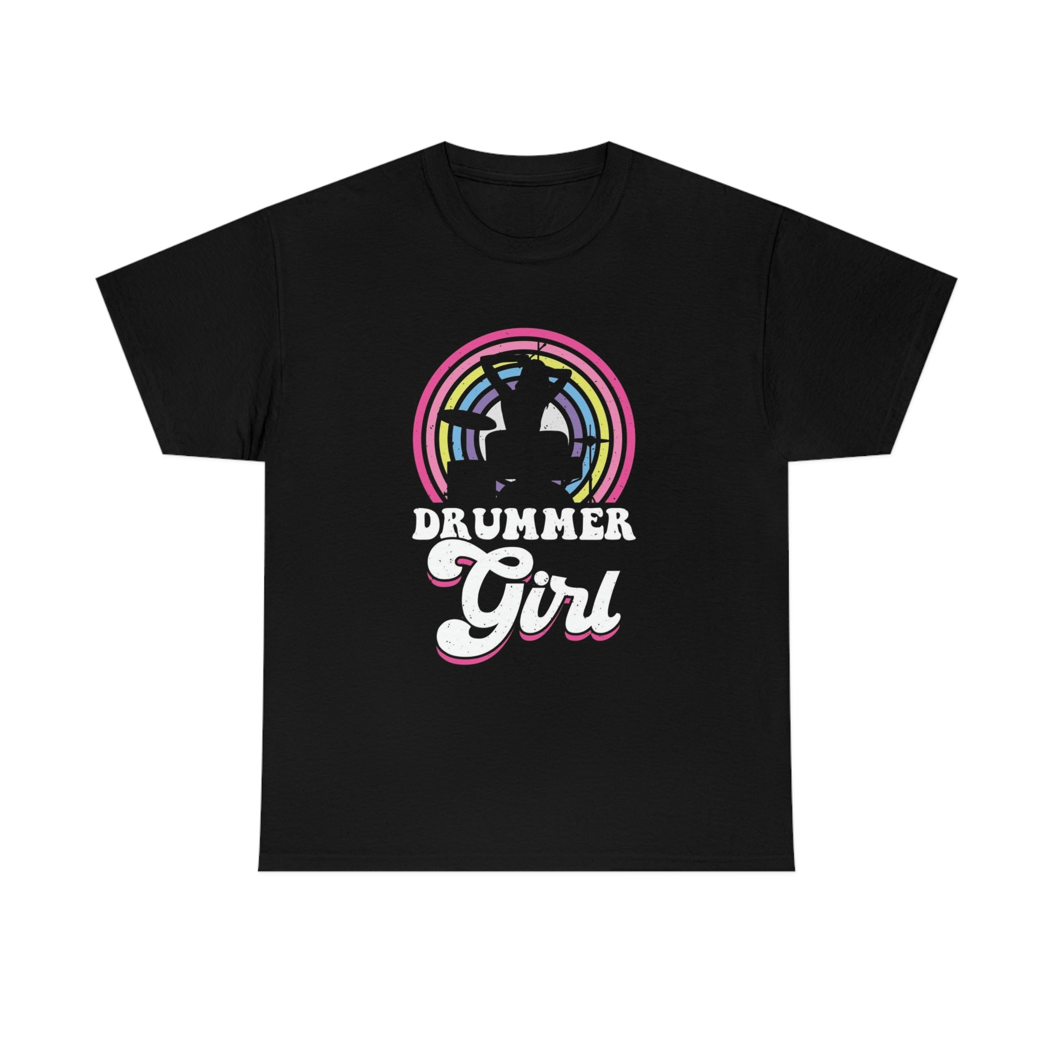 Drummer Girl-  Heavy Cotton Tee