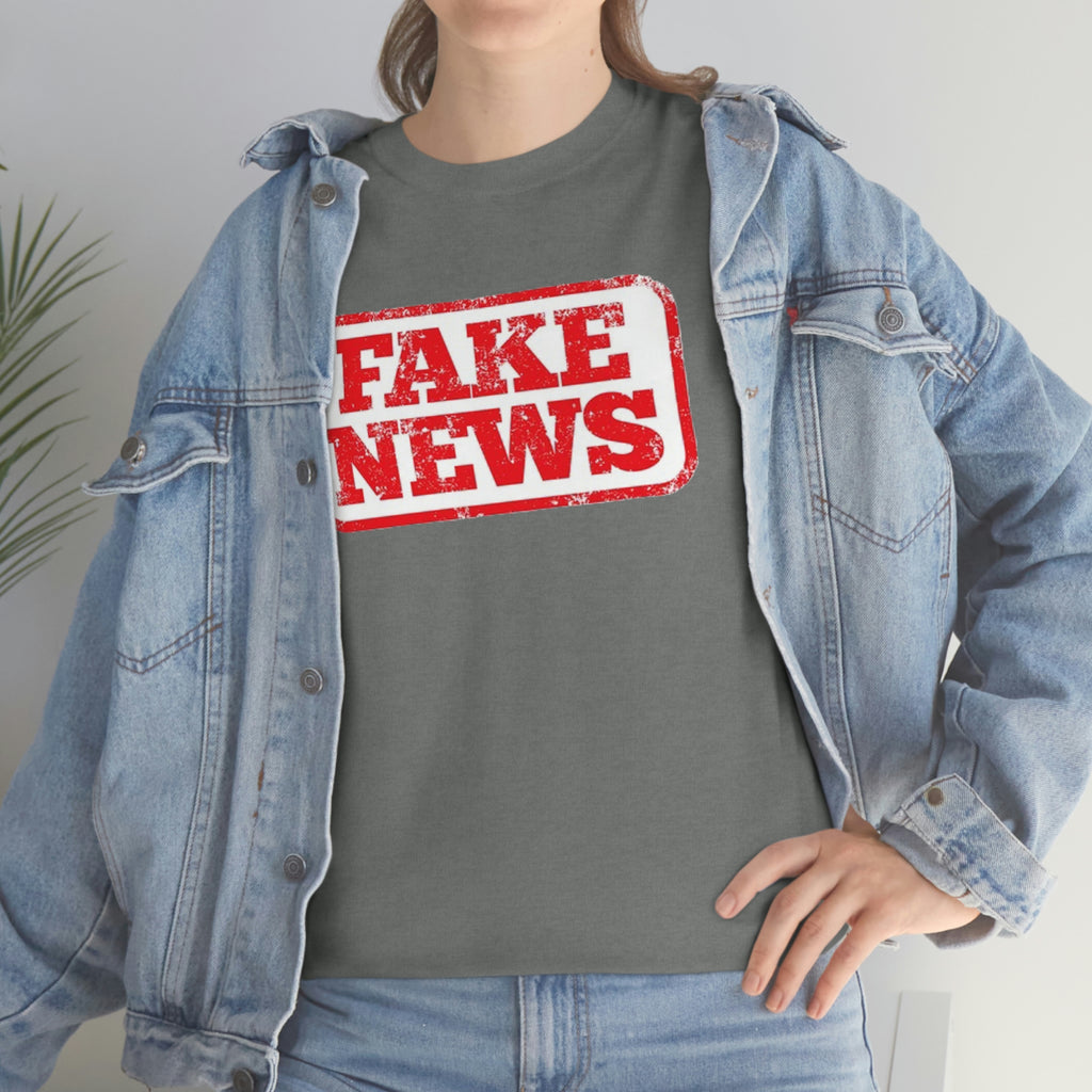 Fake news- Unisex Heavy Cotton Tee