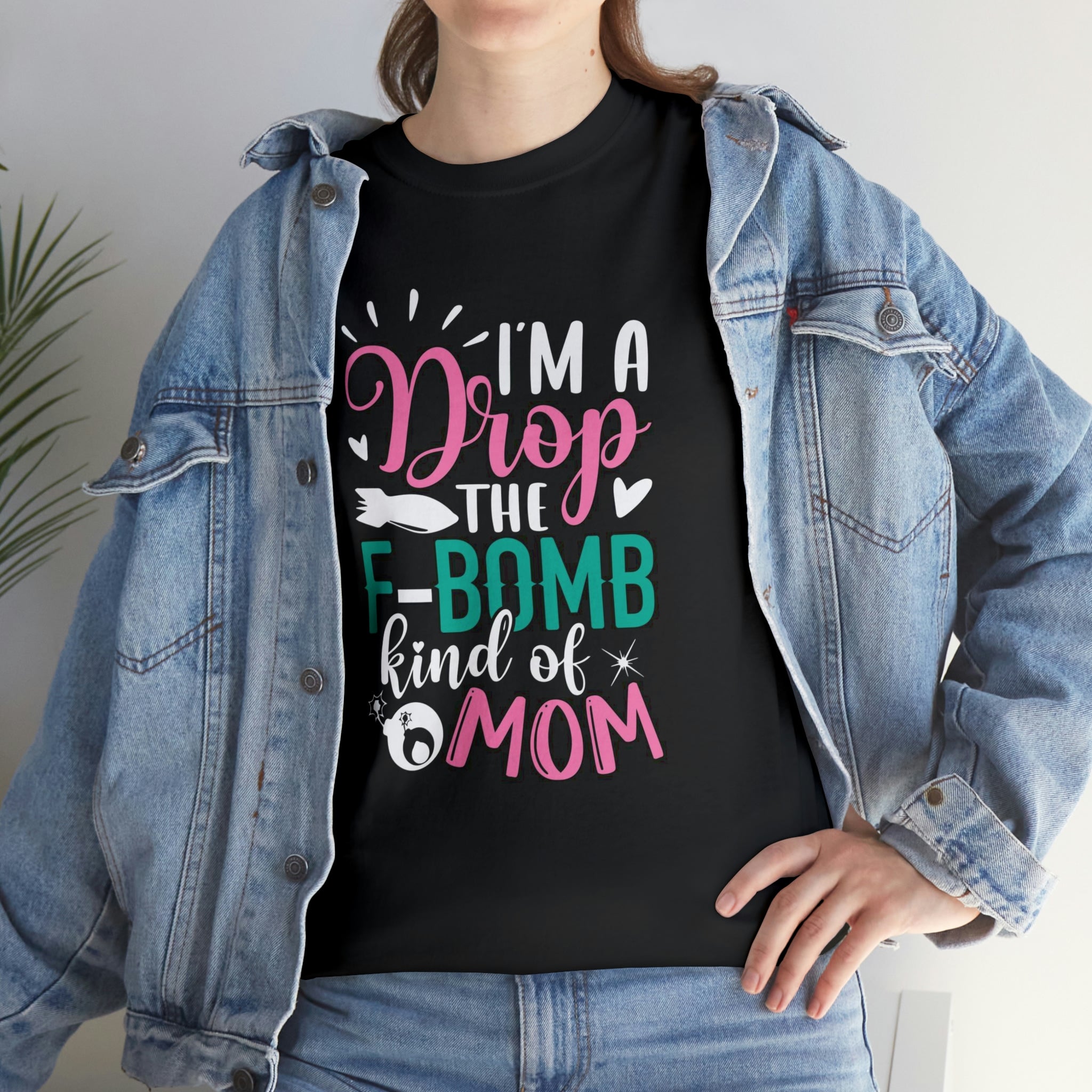 F-bomb kind of mom- Heavy Cotton Tee