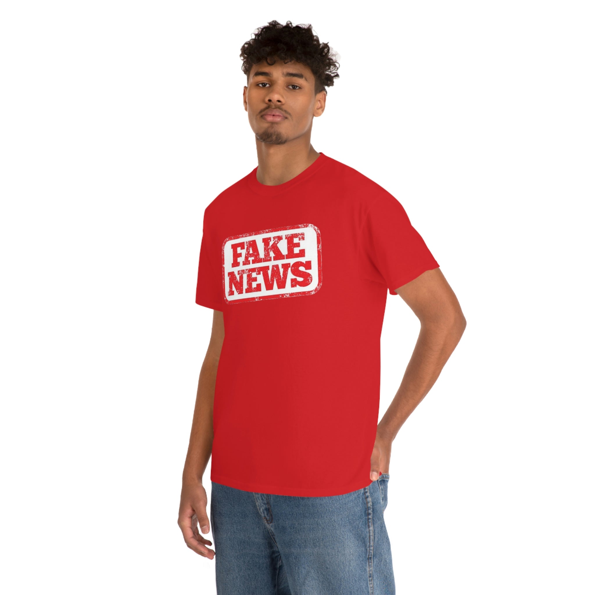 Fake news- Unisex Heavy Cotton Tee