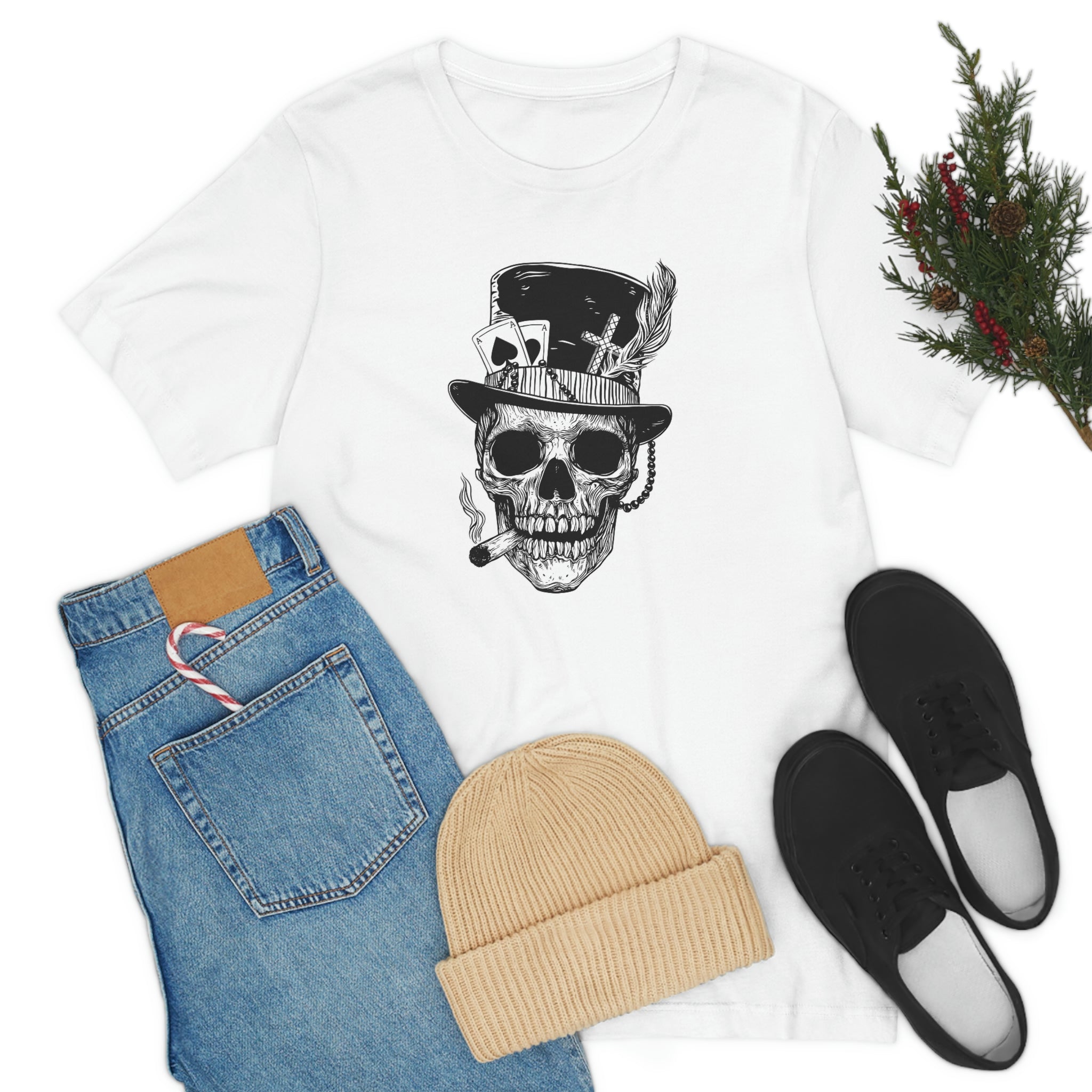 Skull thug- Jersey Short Sleeve Tee