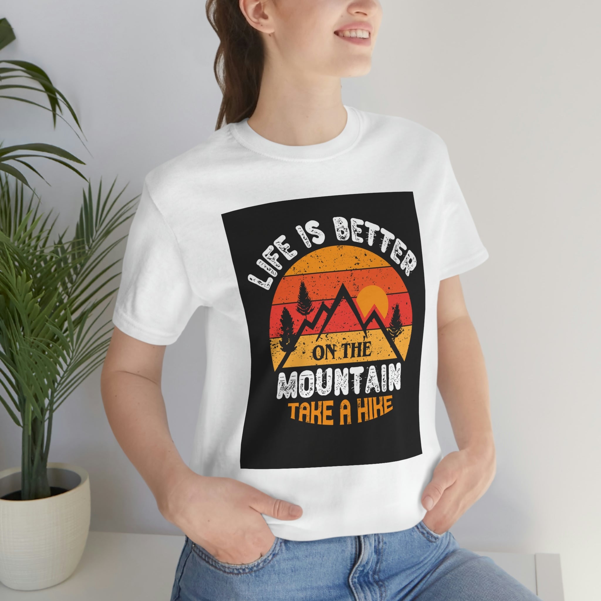 Take a hike - Jersey Short Sleeve Tee
