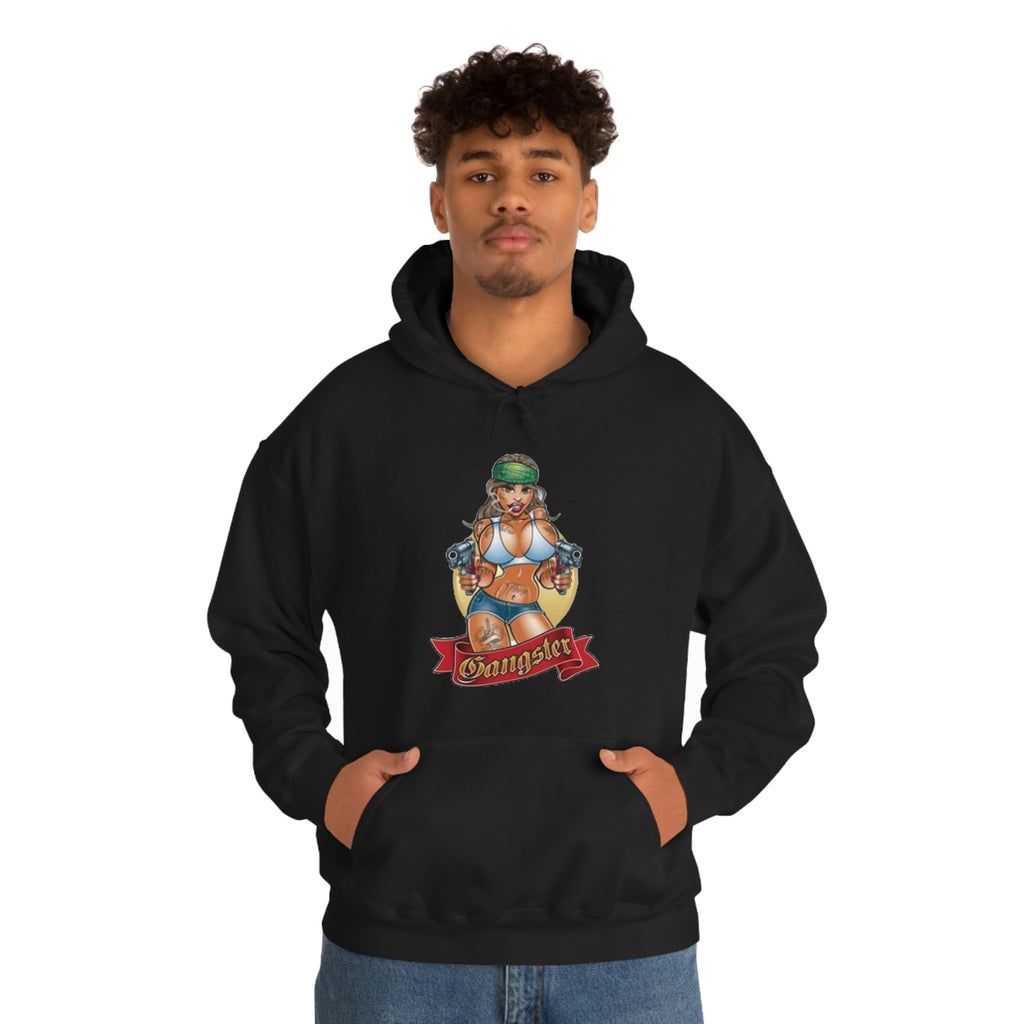 Girl gangster-Heavy Blend™ Hooded Sweatshirt