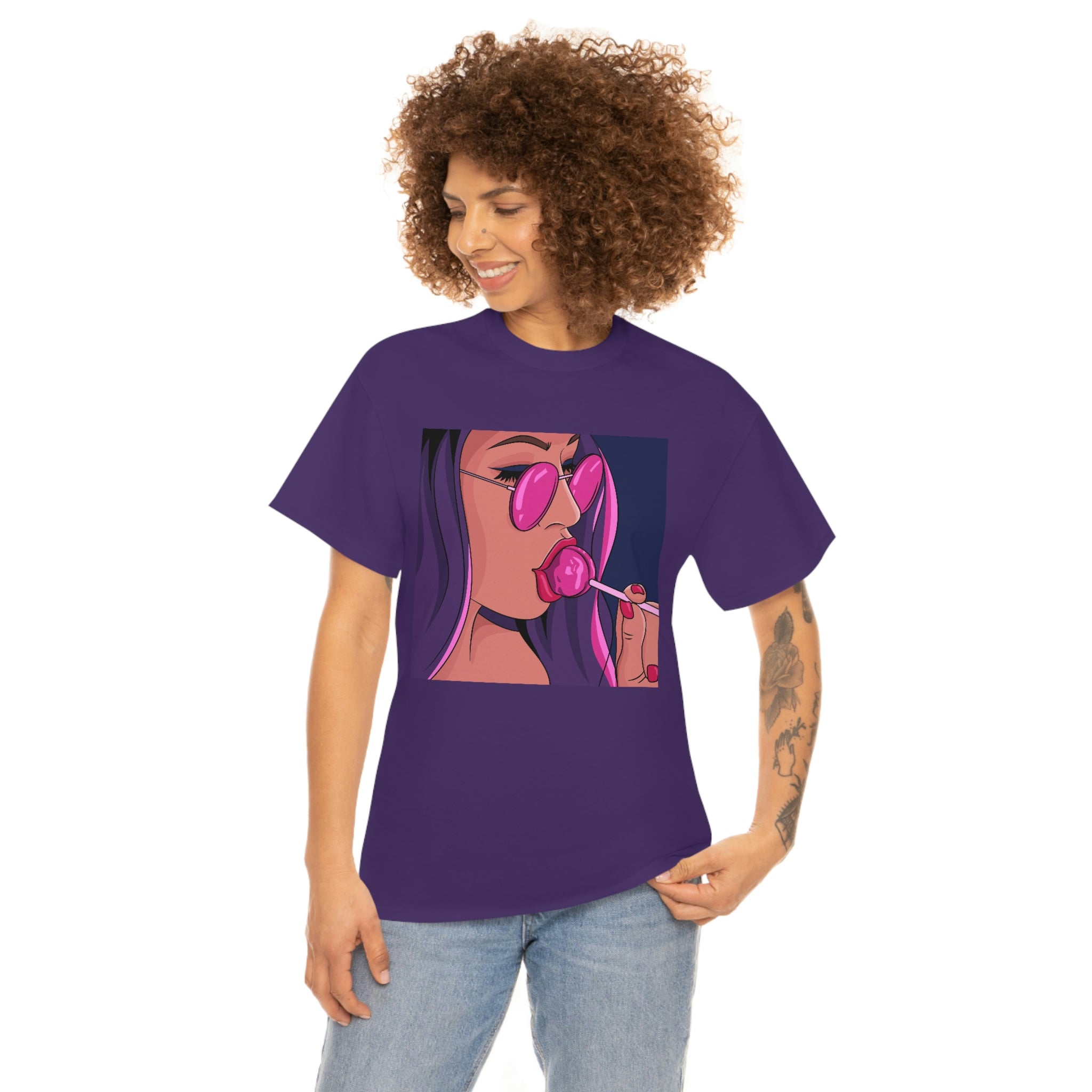 Sexy face- Heavy Cotton Tee