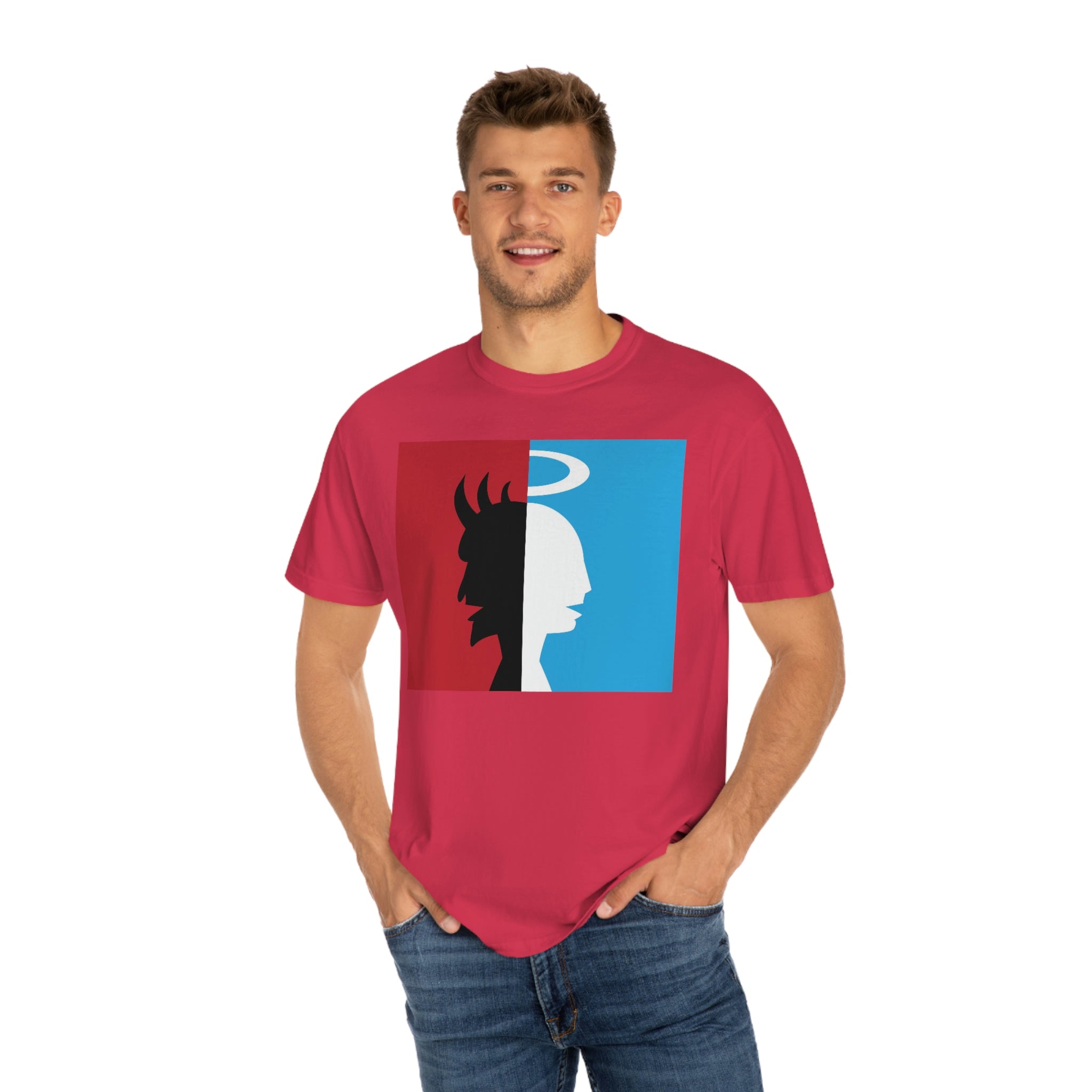 Two faced- Garment-Dyed T-shirt