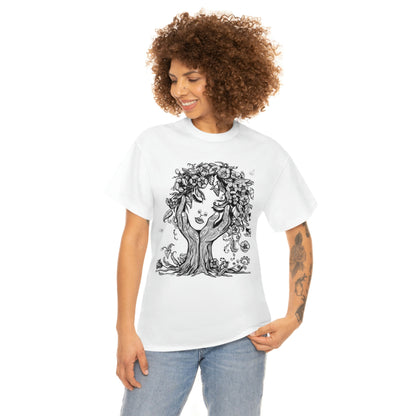 Face- Unisex Heavy Cotton Tee