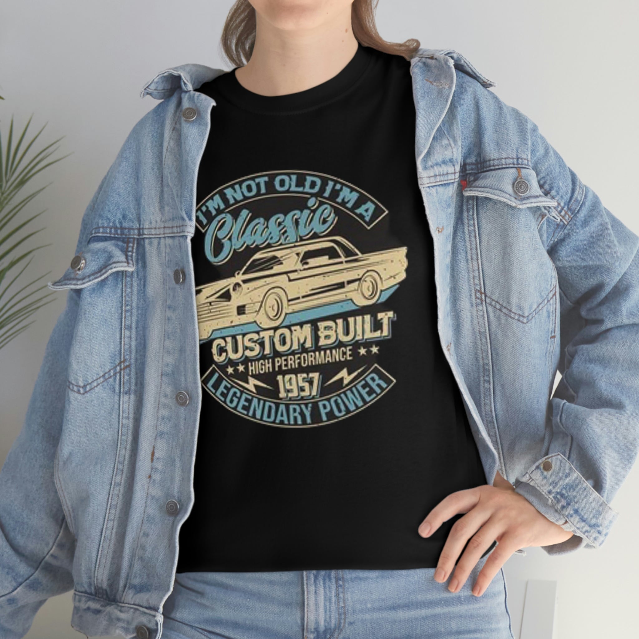 Not old I’m a classic- Heavy Cotton Tee