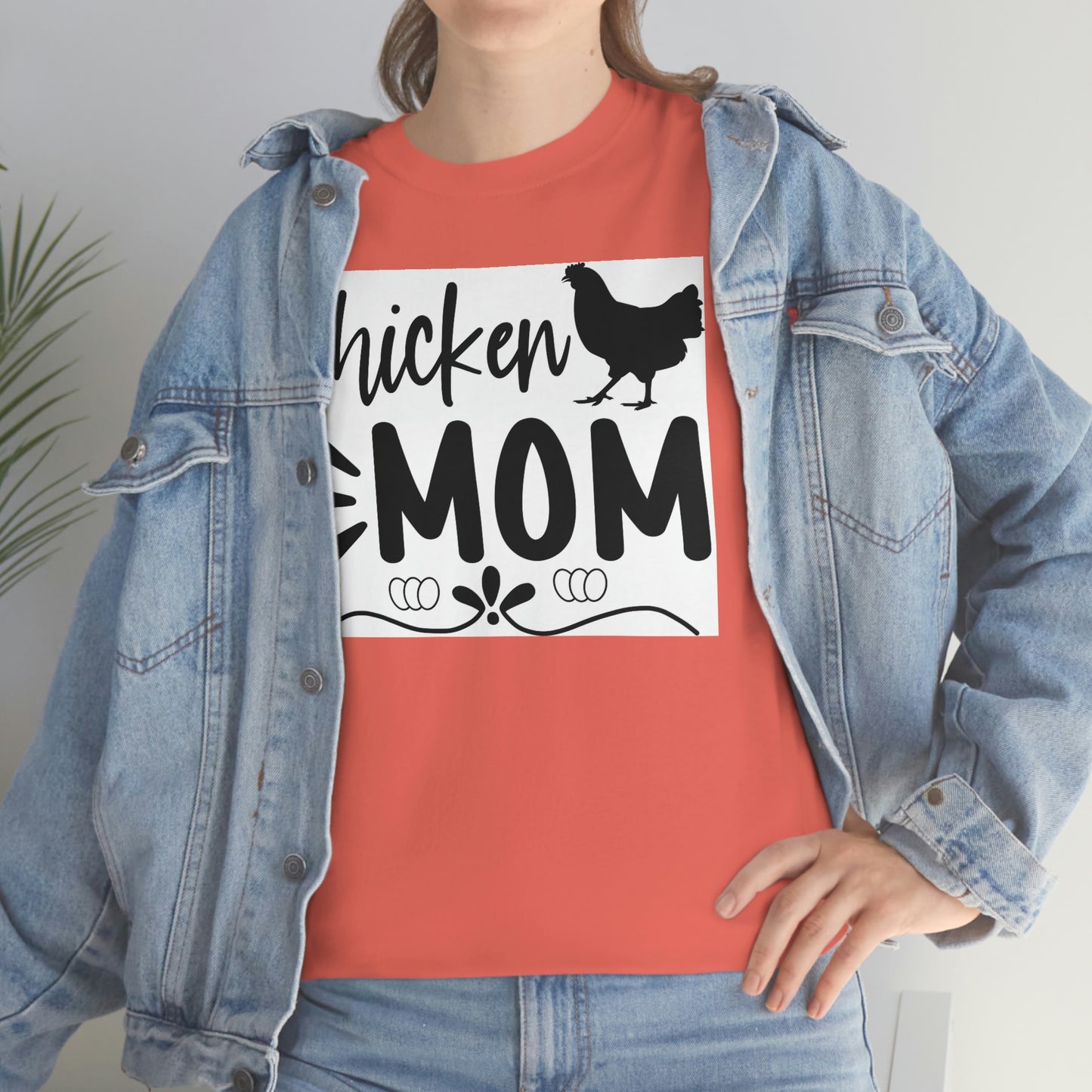 Chicken mom- Heavy Cotton Tee