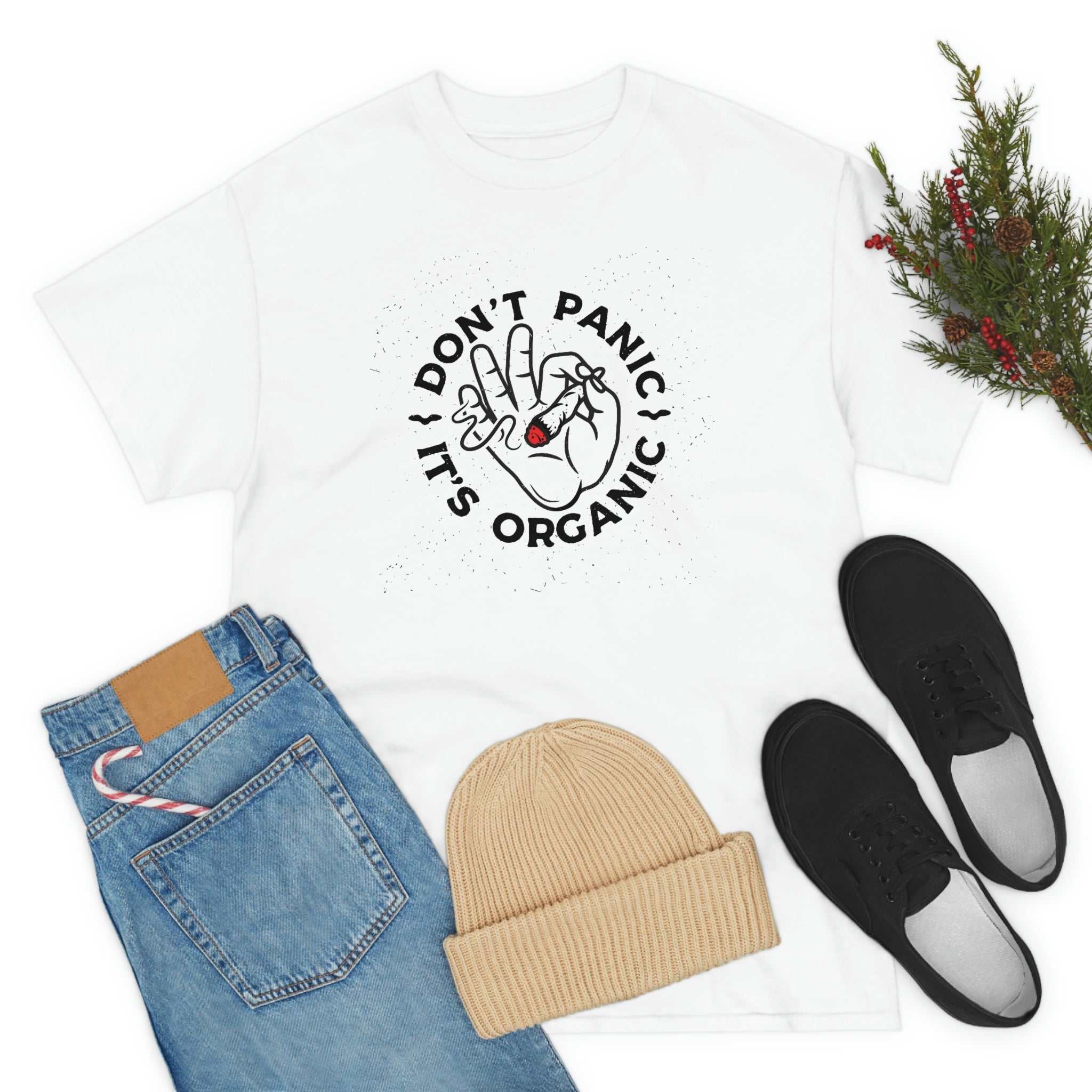 Don’t panic— Unisex Heavy Cotton Tee
