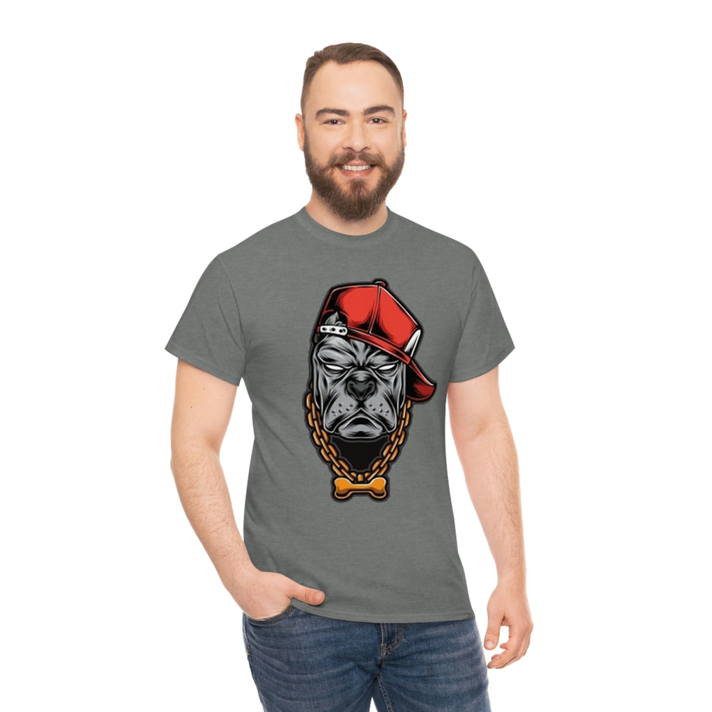 Gangster dog- Heavy Cotton Tee
