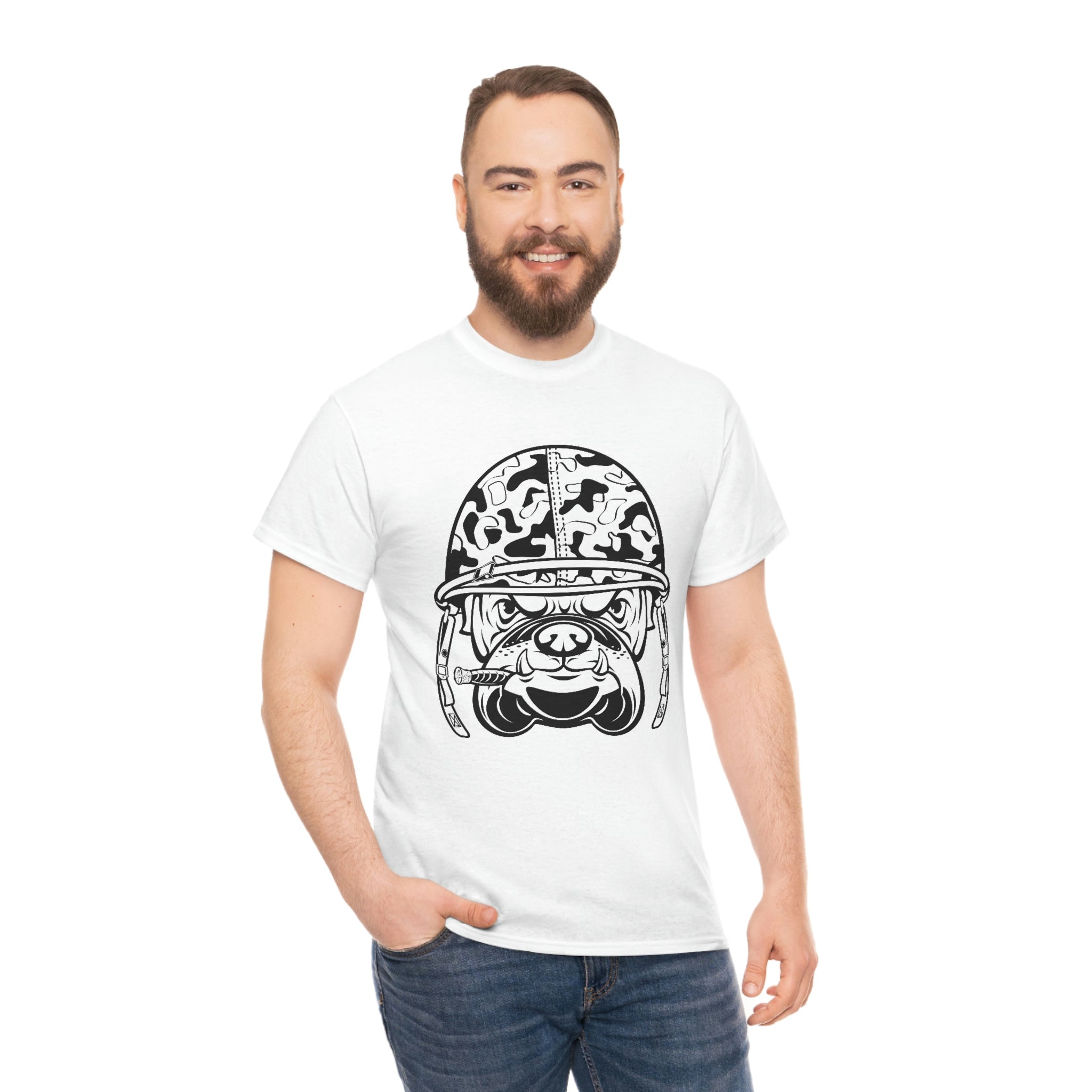 Marine- Unisex Heavy Cotton Tee