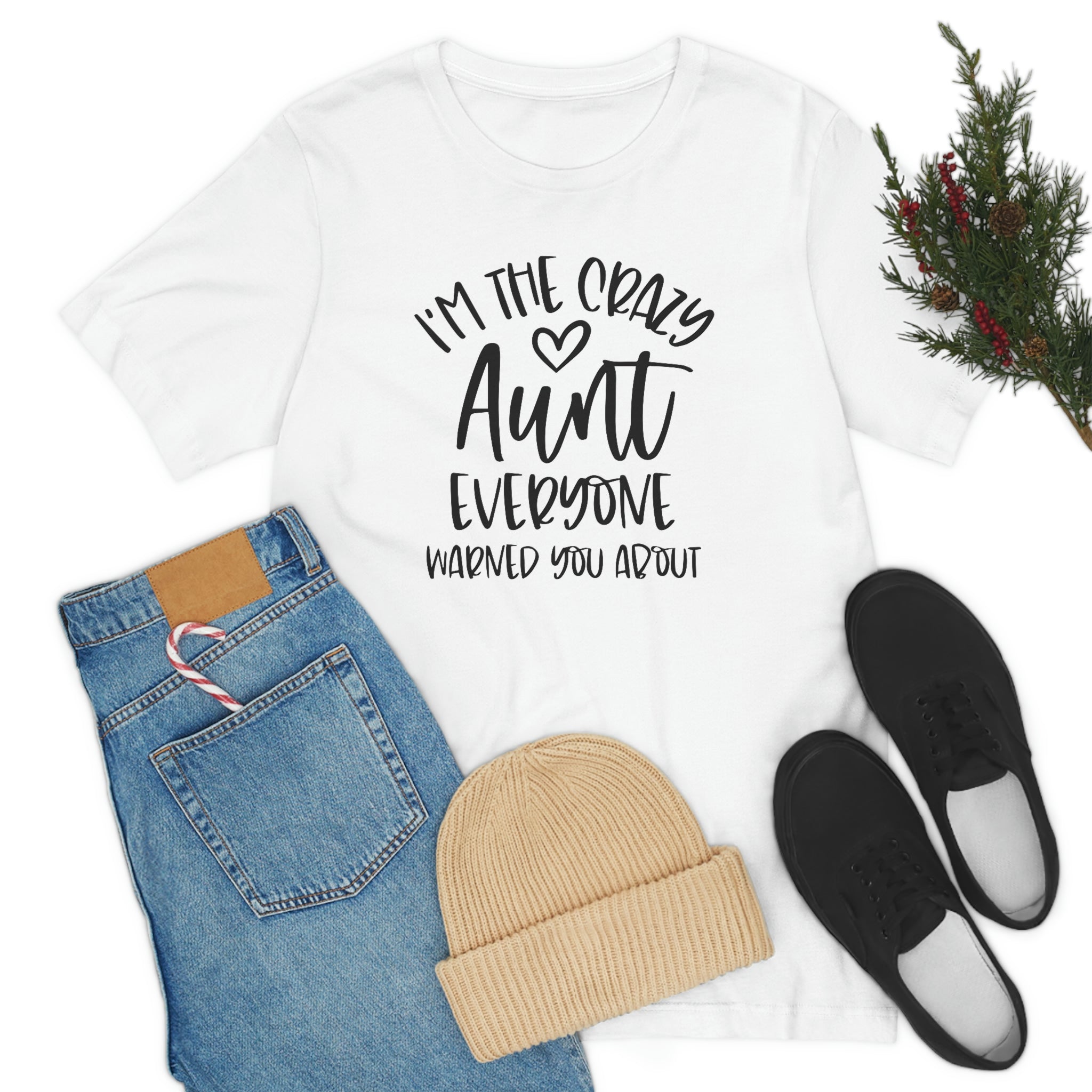 Crazy aunt- Jersey Short Sleeve Tee