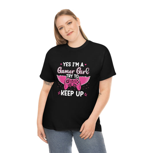 Gamer girl— Heavy Cotton Tee