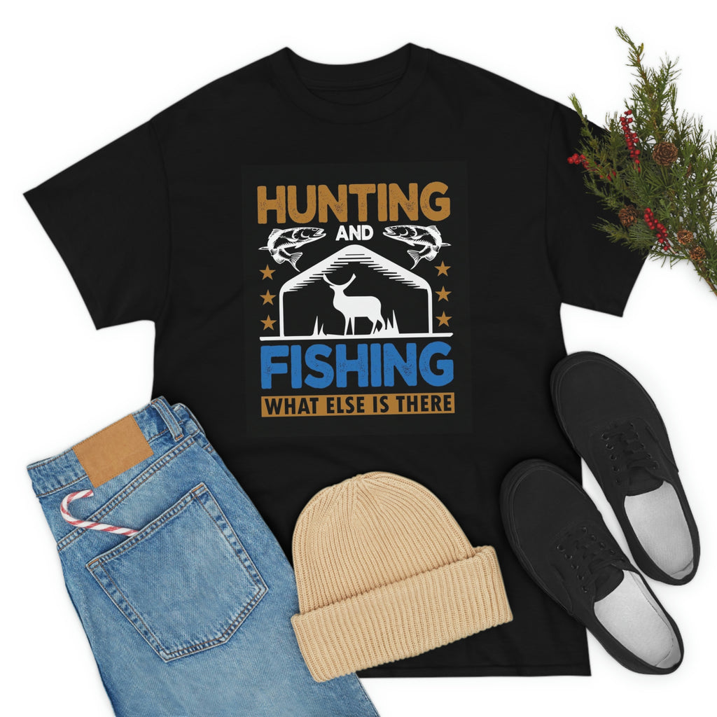 Hunting and fishing- Heavy Cotton Tee