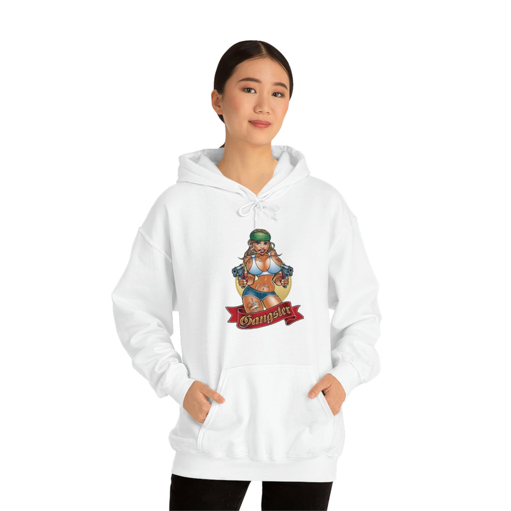 Girl gangster-Heavy Blend™ Hooded Sweatshirt