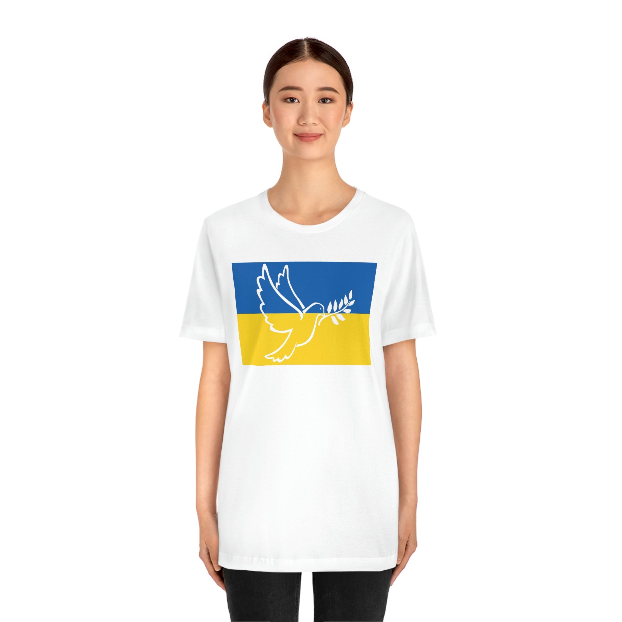 Peace- Unisex Jersey Short Sleeve Tee