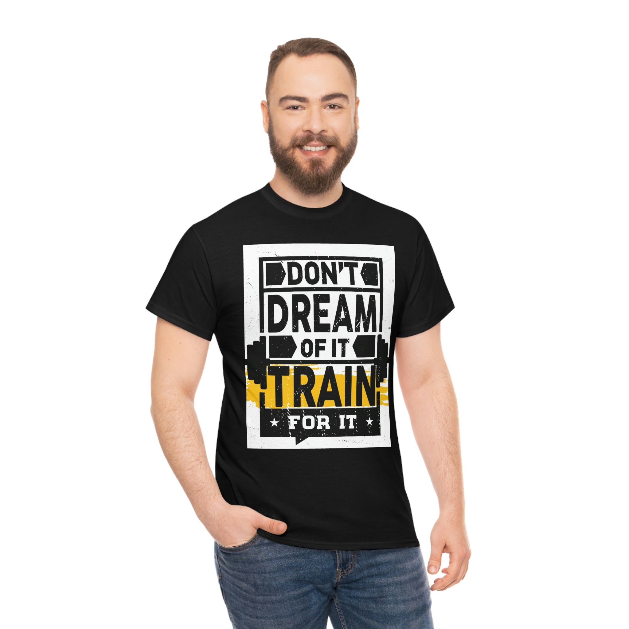 Don't dream train- Heavy Cotton Tee