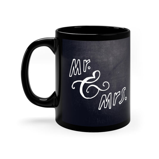 Mr. And Mrs. - 11oz Black Mug