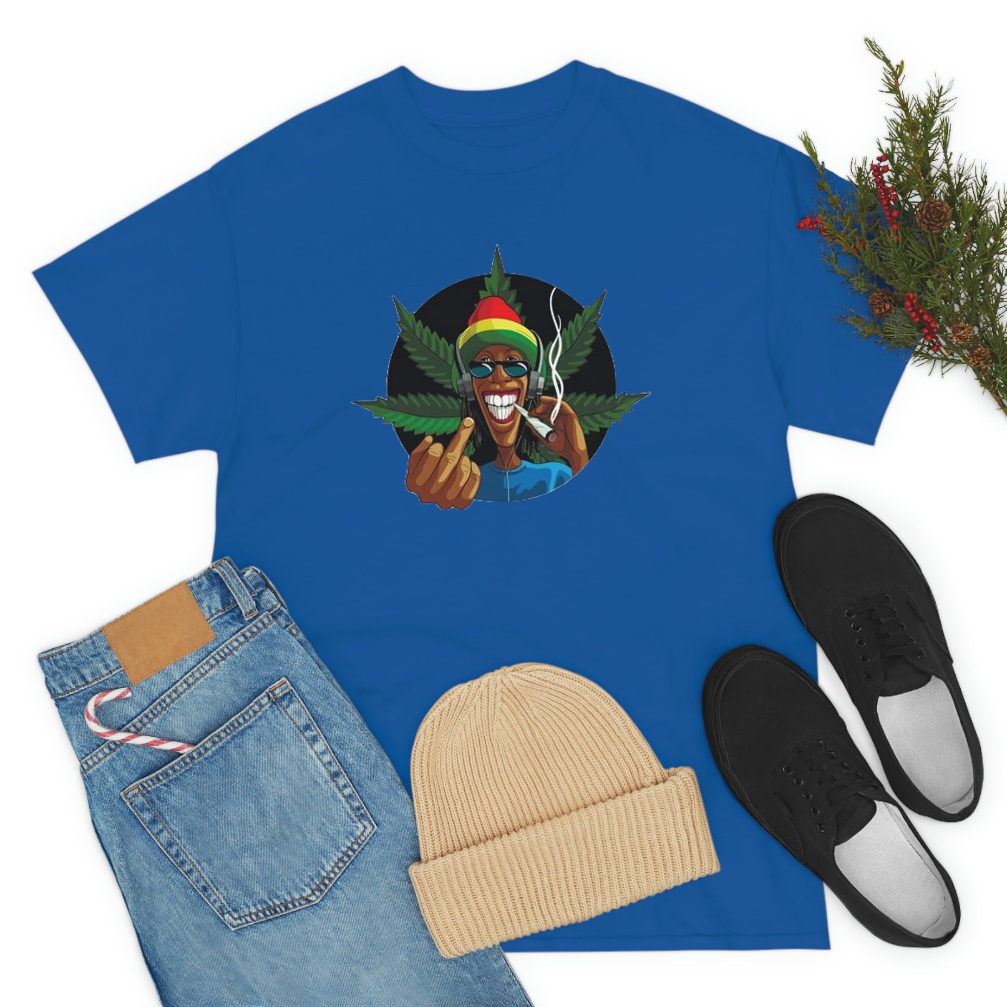 Weed—Heavy Cotton Tee