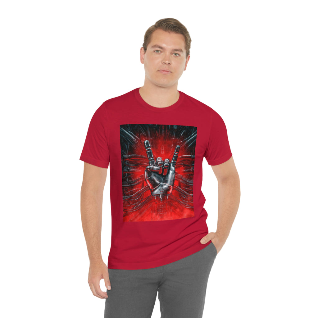 Rock and roll- Jersey Short Sleeve Tee