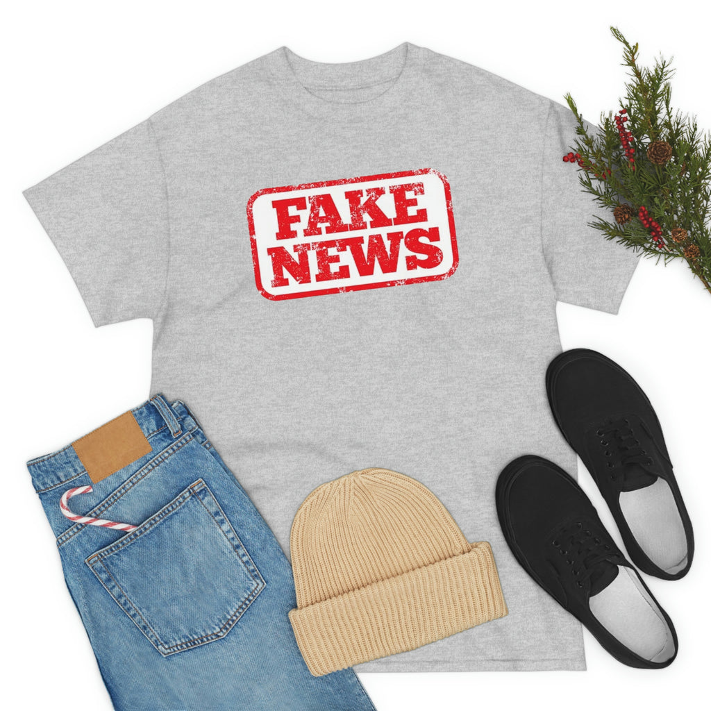 Fake news- Unisex Heavy Cotton Tee