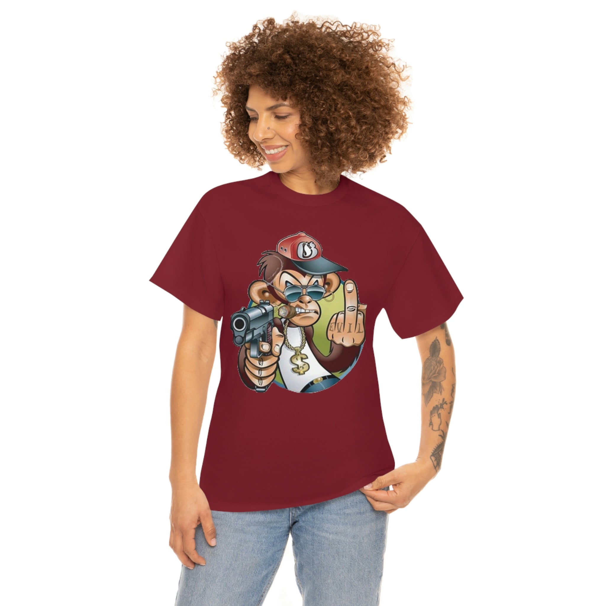 Gangster- Heavy Cotton Tee