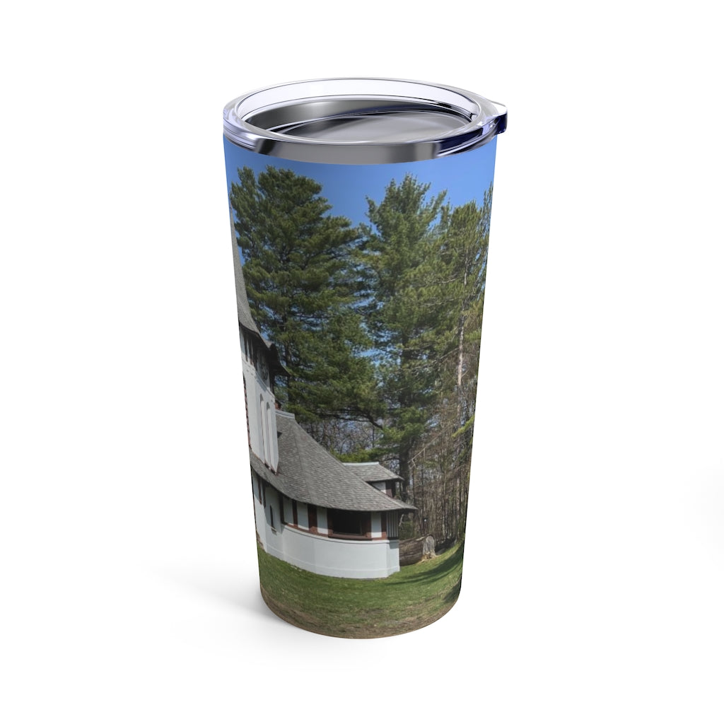 White fathers church Tumbler 20oz