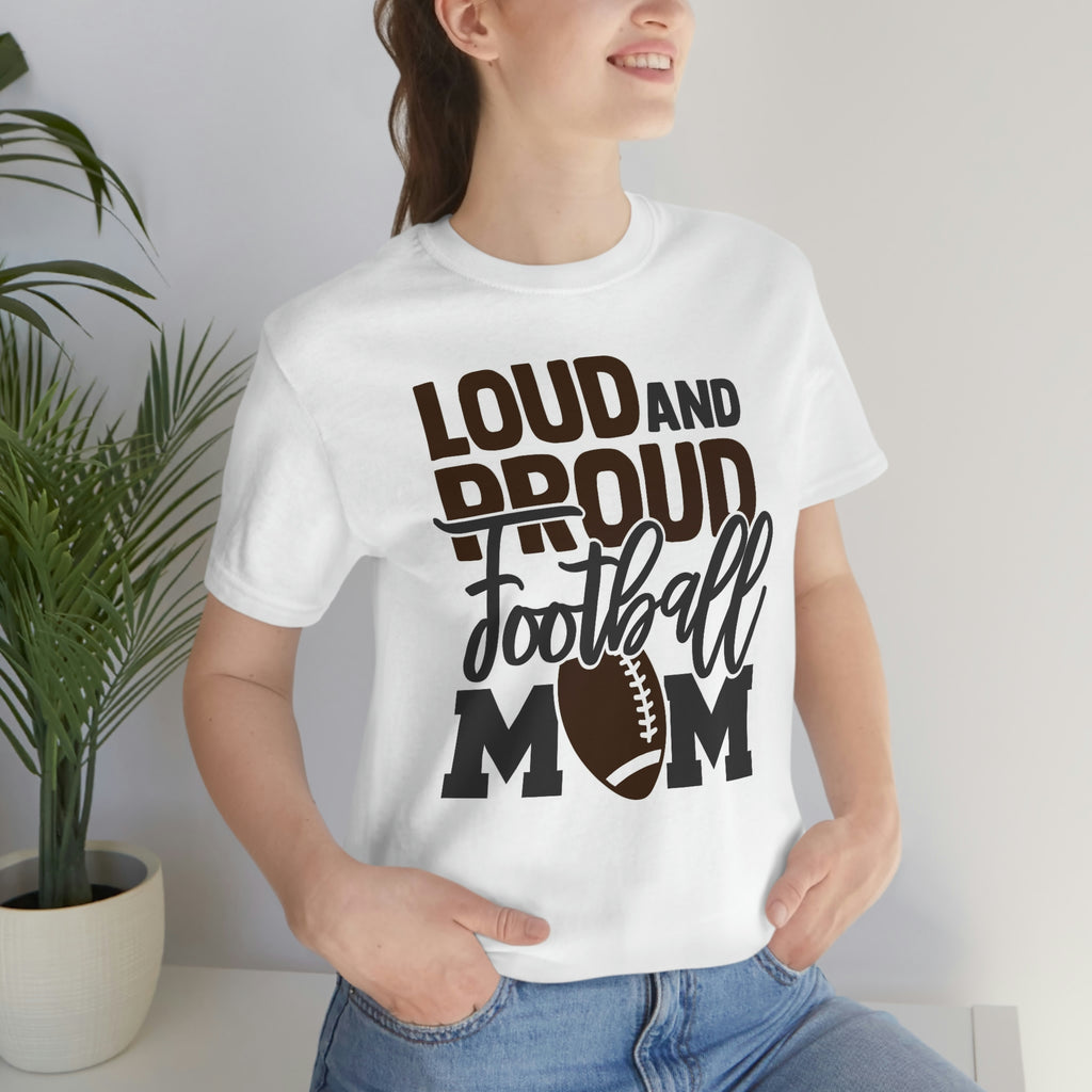 Football mom— Jersey Short Sleeve Tee