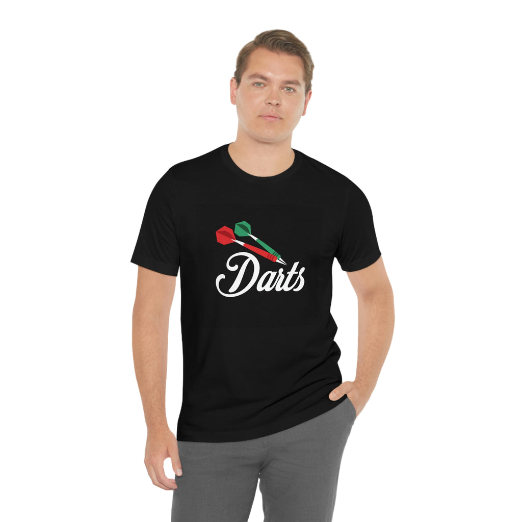 Darts— Unisex Jersey Short Sleeve Tee