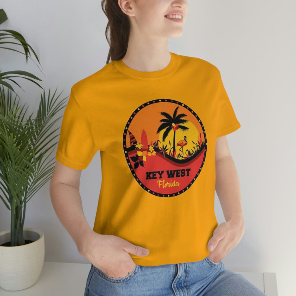 Key west Fl- Unisex Jersey Short Sleeve Tee