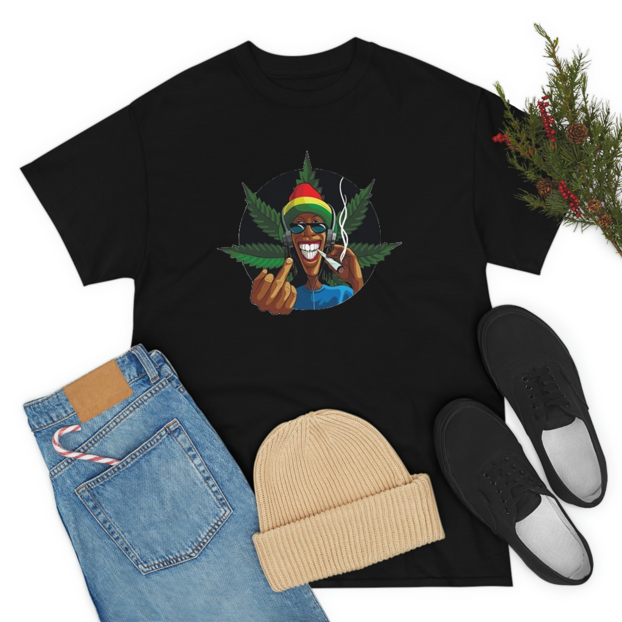 Weed—Heavy Cotton Tee