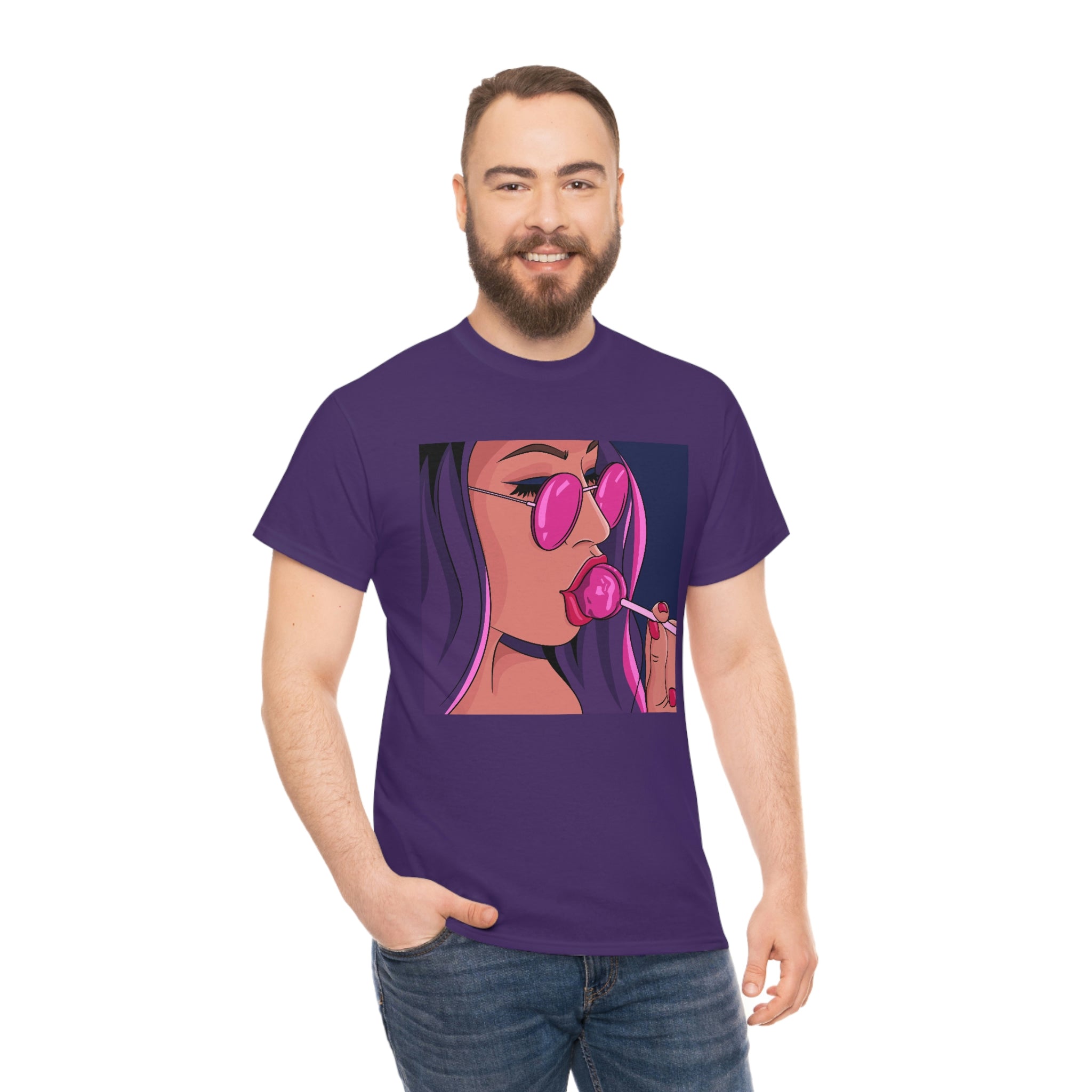 Sexy face- Heavy Cotton Tee