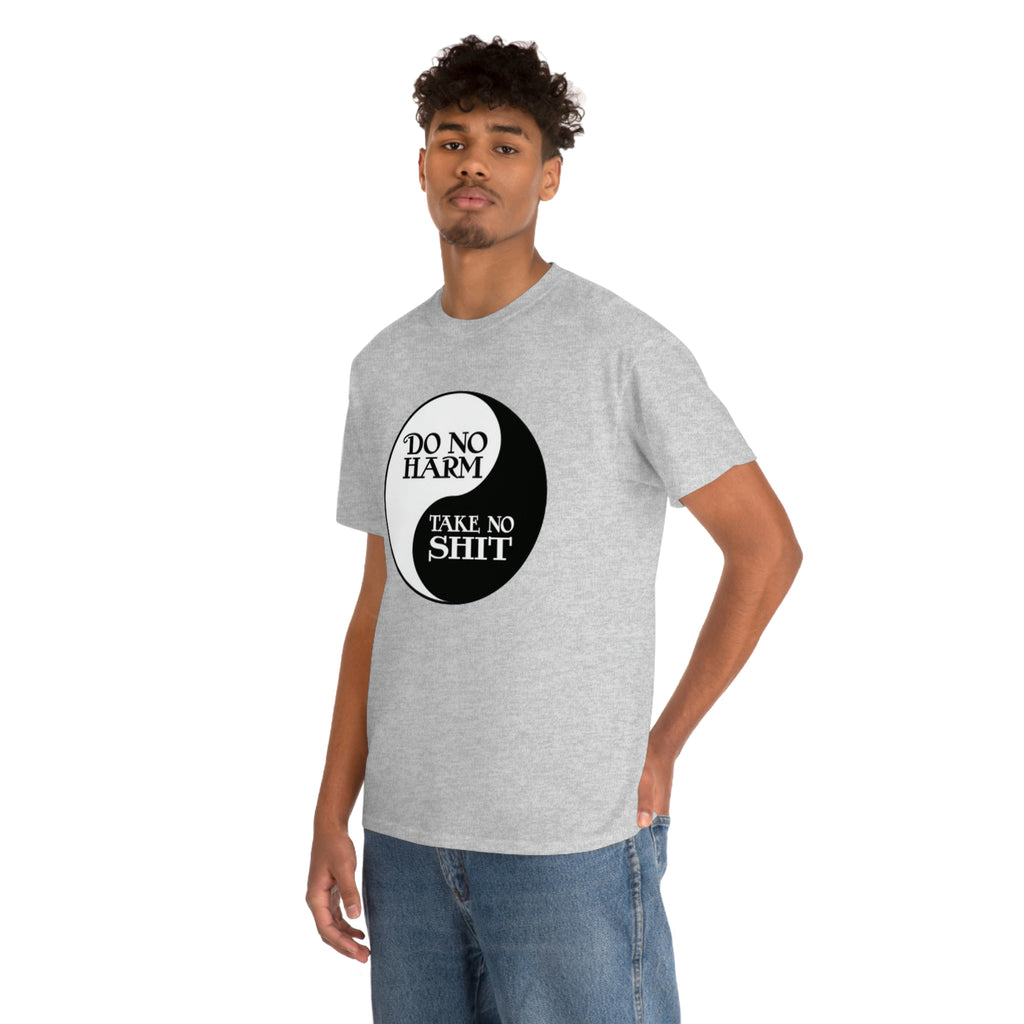 Do no harm take no shit-  Heavy Cotton Tee