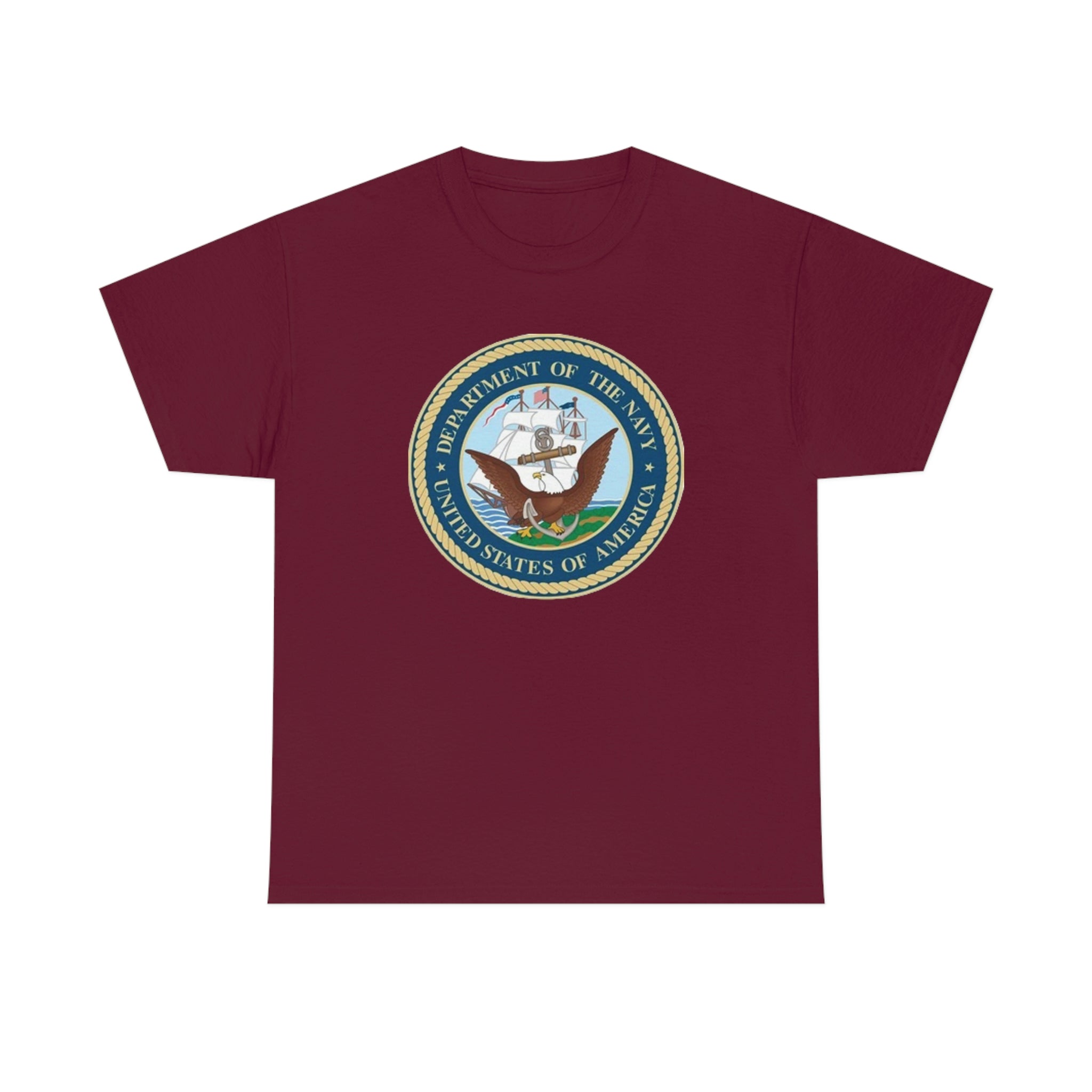 Navy- Unisex Heavy Cotton Tee