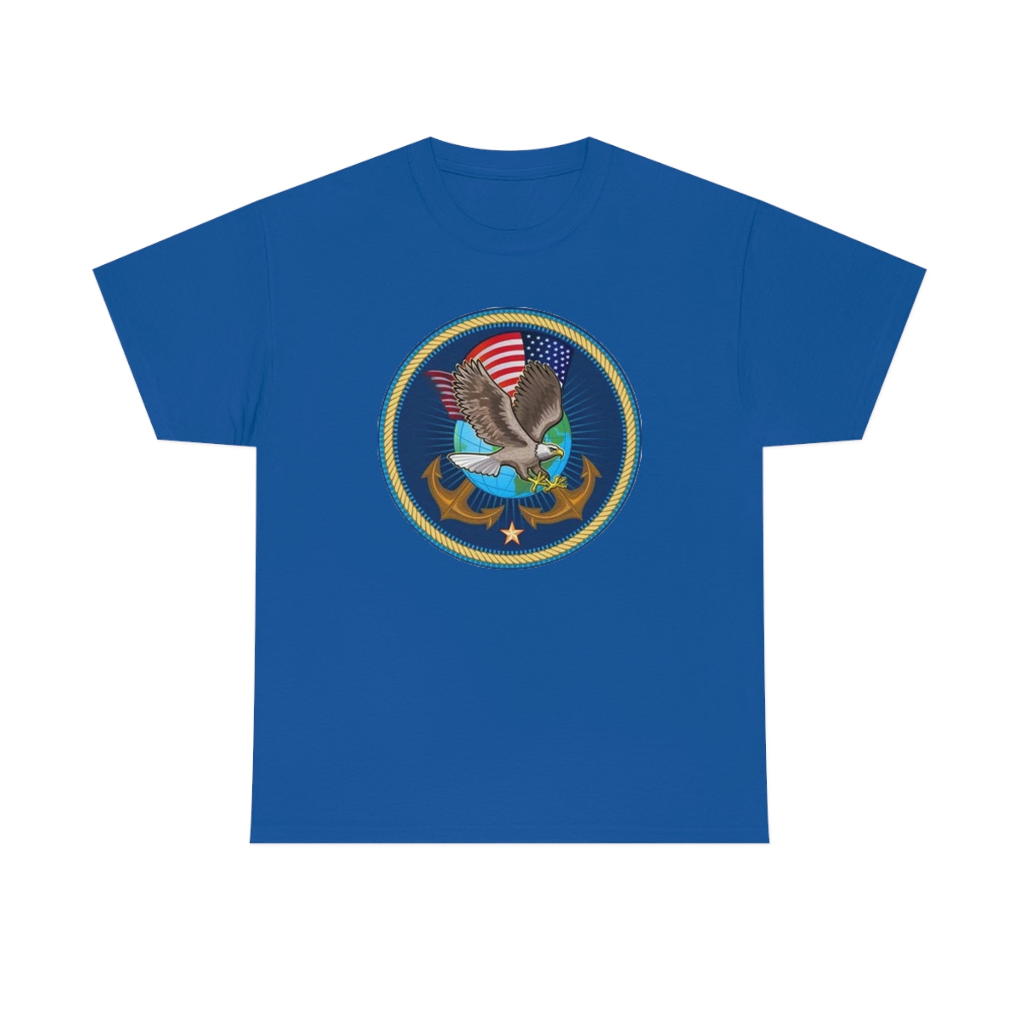 Navy- Unisex Heavy Cotton Tee