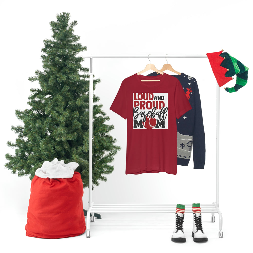 Baseball mom-  Jersey Short Sleeve Tee