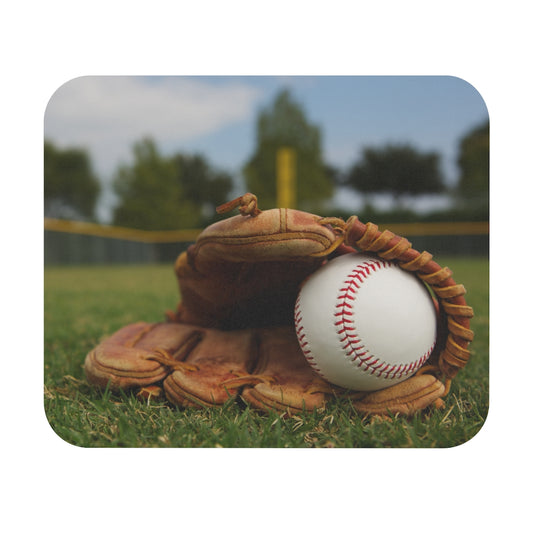 Mouse Pad (Rectangle)- baseball