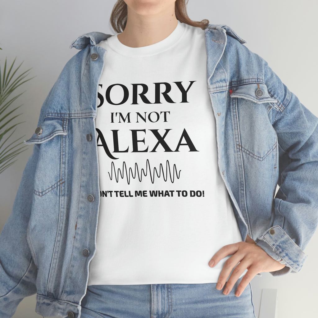 Don’t tell me what to do- Heavy Cotton Tee