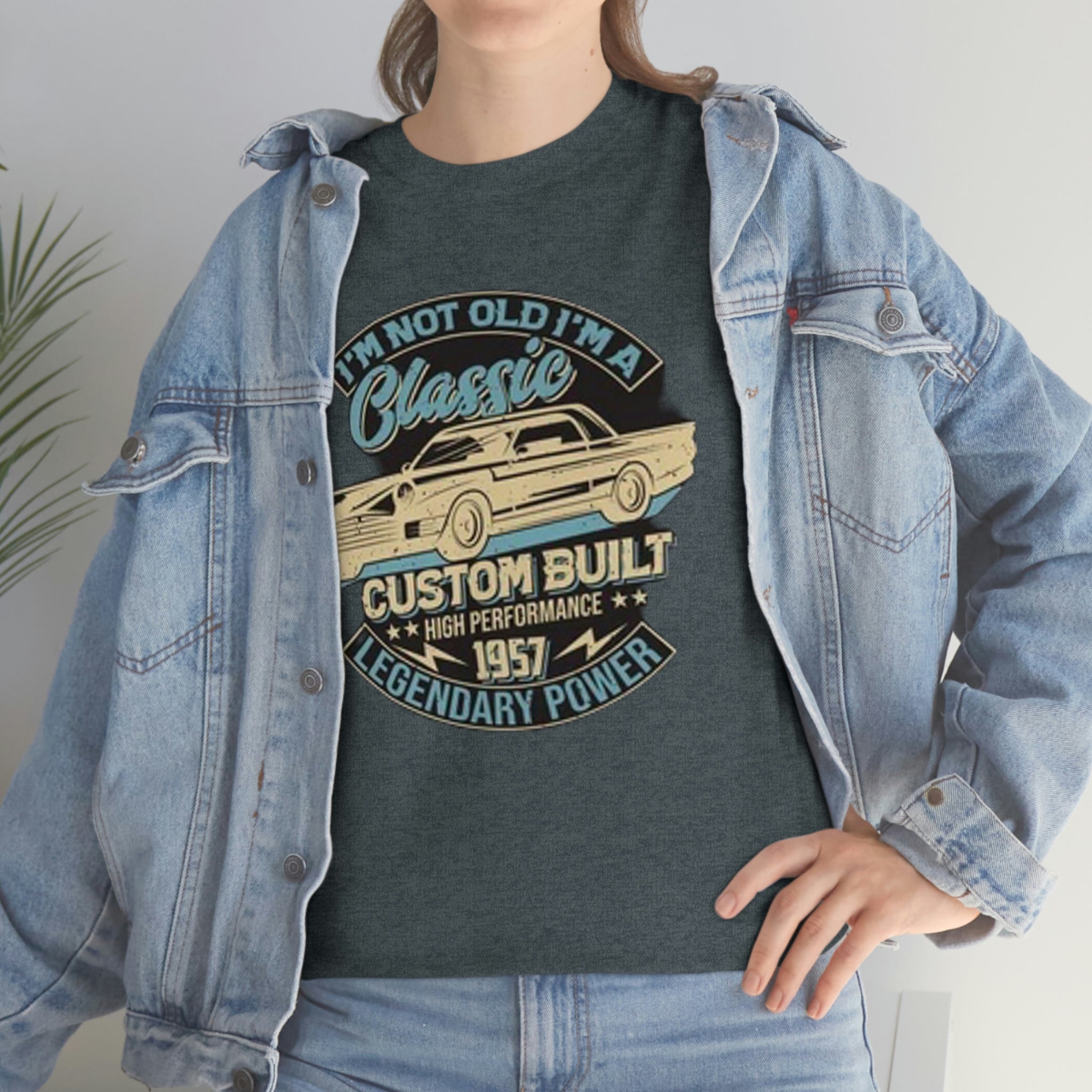 Not old I’m a classic- Heavy Cotton Tee