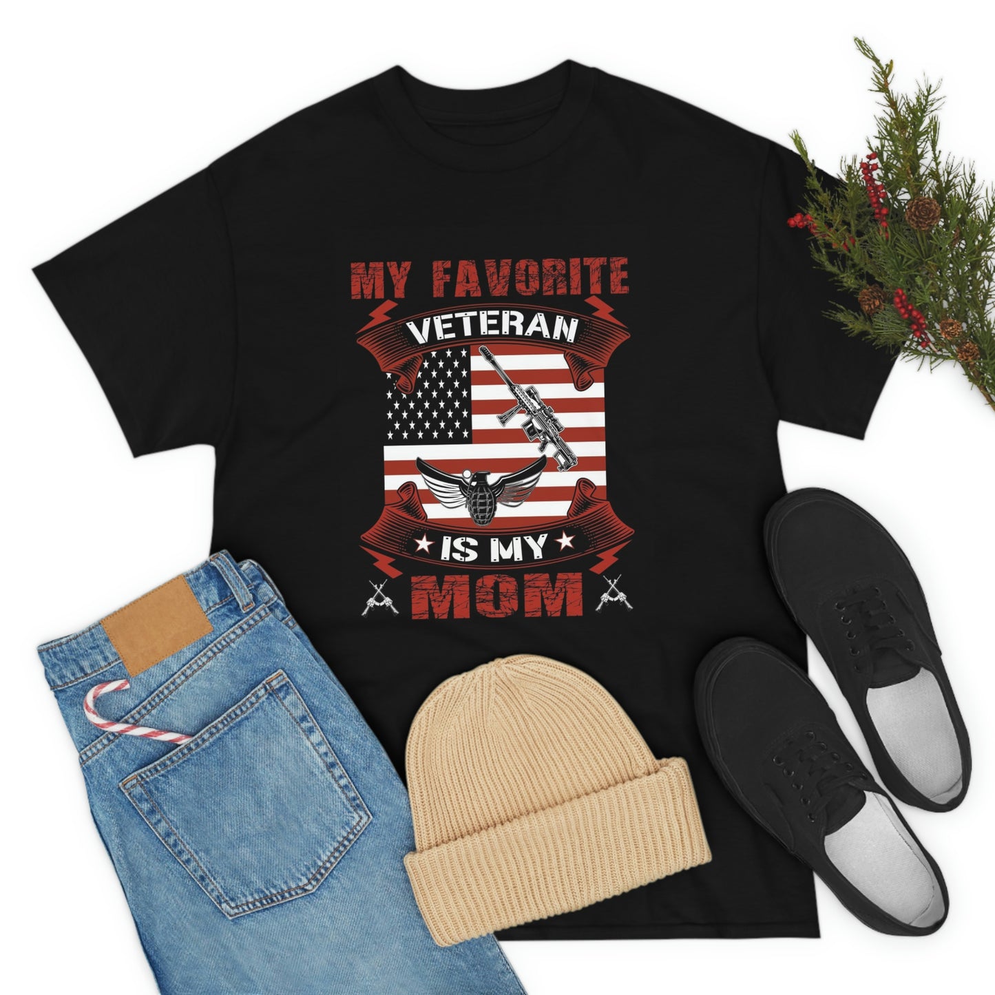 Favorite veteran- Unisex Heavy Cotton Tee