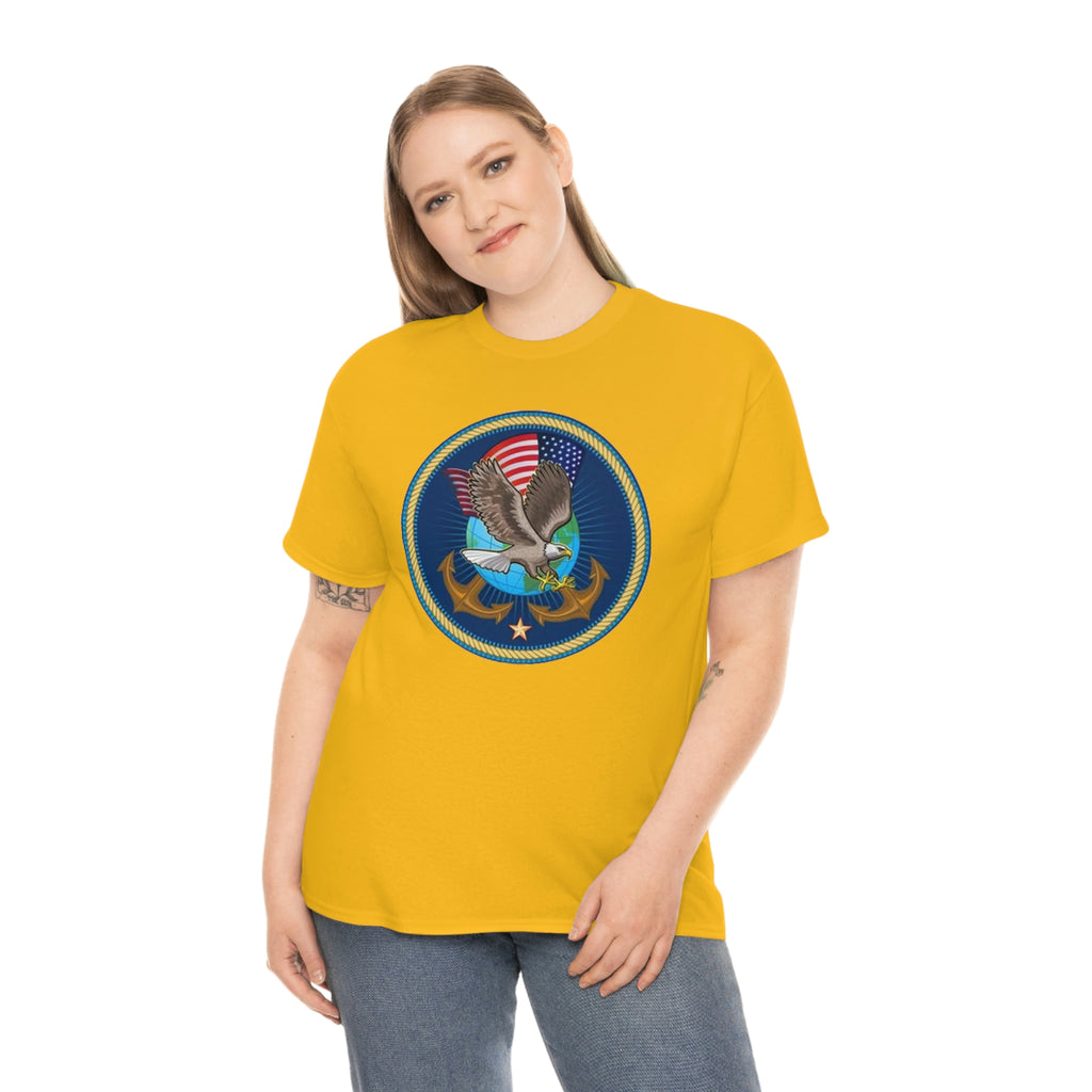 Navy- Unisex Heavy Cotton Tee