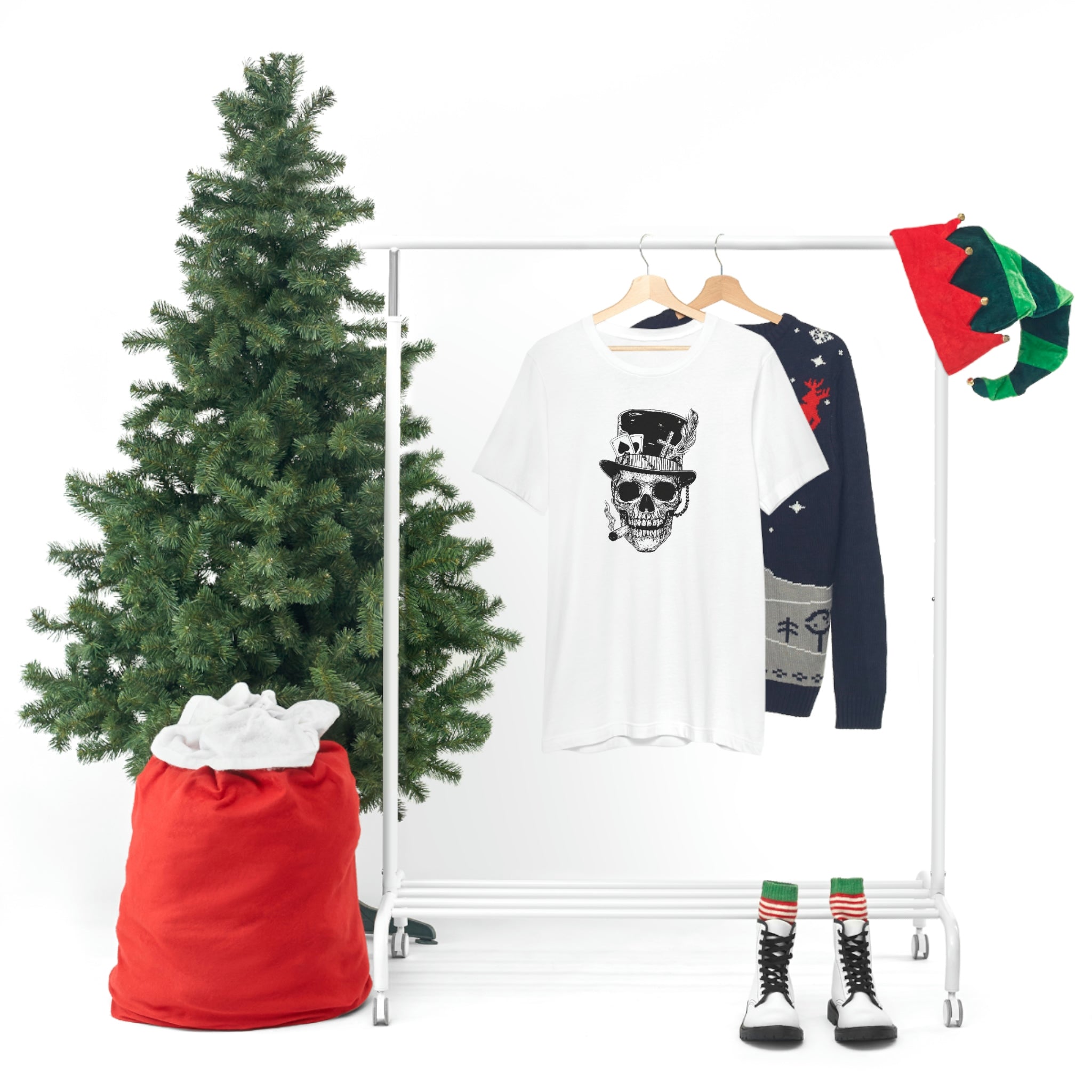 Skull thug- Jersey Short Sleeve Tee