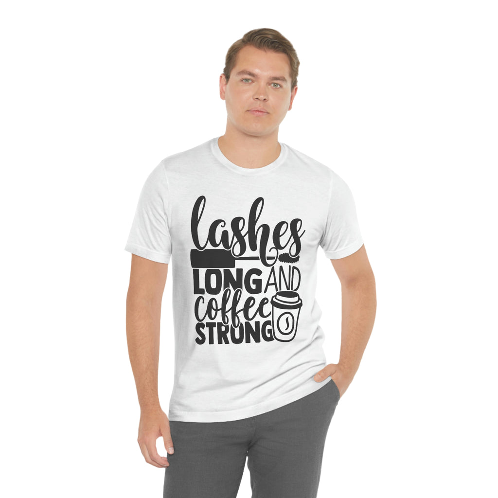 Lashes long— Jersey Short Sleeve Tee