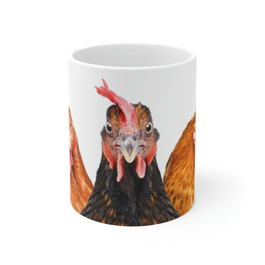 Chicken- Ceramic Mug 11oz