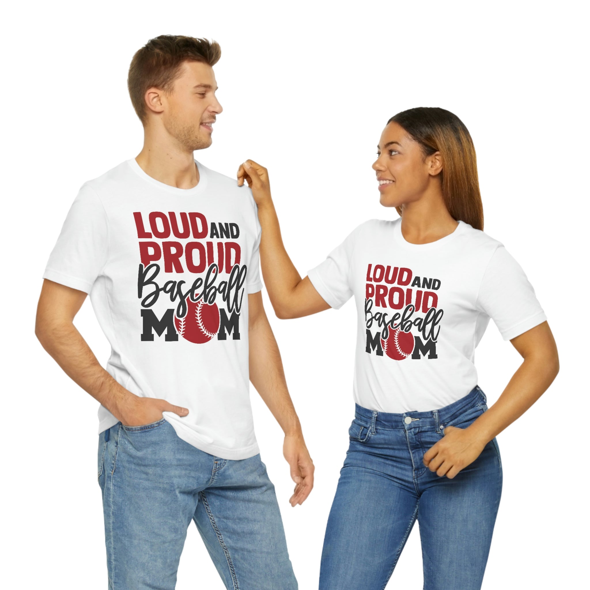 Baseball mom-  Jersey Short Sleeve Tee