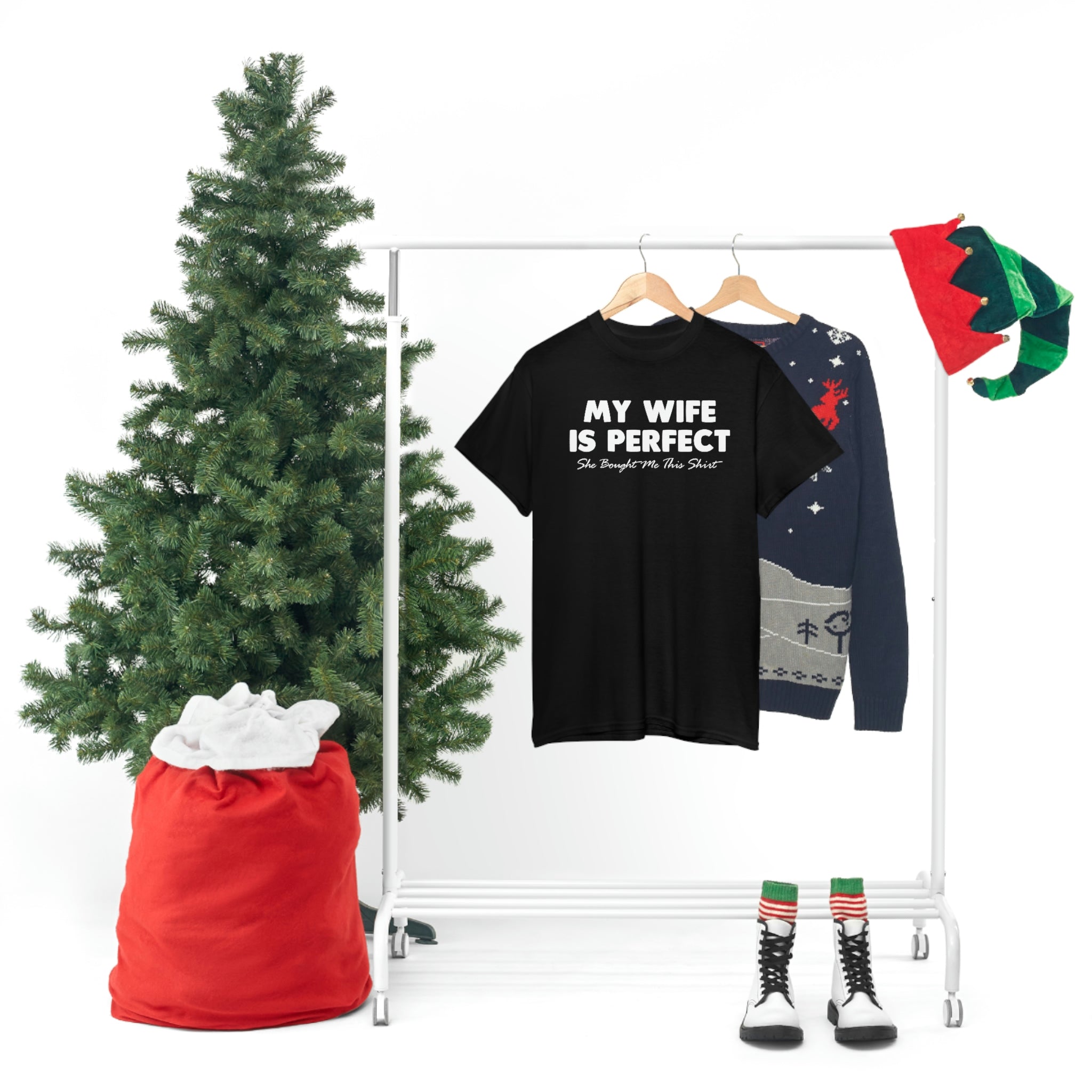 My wife is perfect- Heavy Cotton Tee